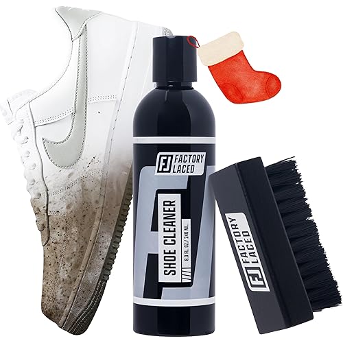 FACTORY LACED Shoe Cleaning Kit - Complete Sneaker Cleaner Kit - Shoe Cleaner for all shoes