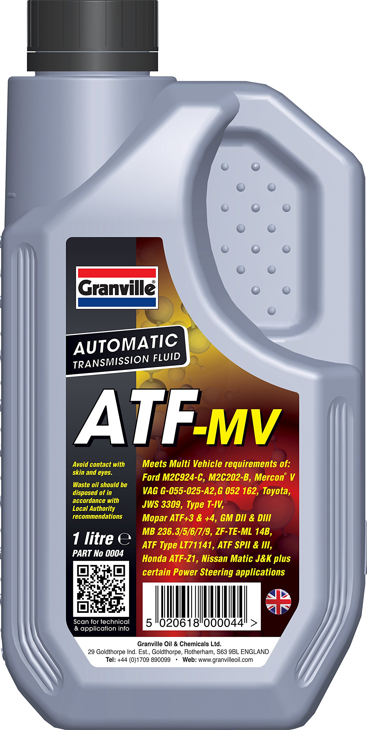 0004A Automatic Transmission Fluid, 1 Liter