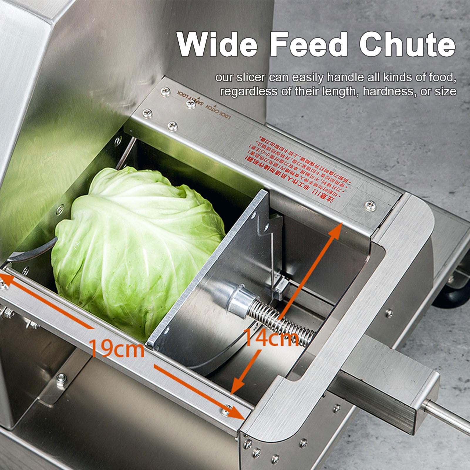 Amazon｜業務用手動スライサー、厚さ0.1-10mm調節可能なステンレス製