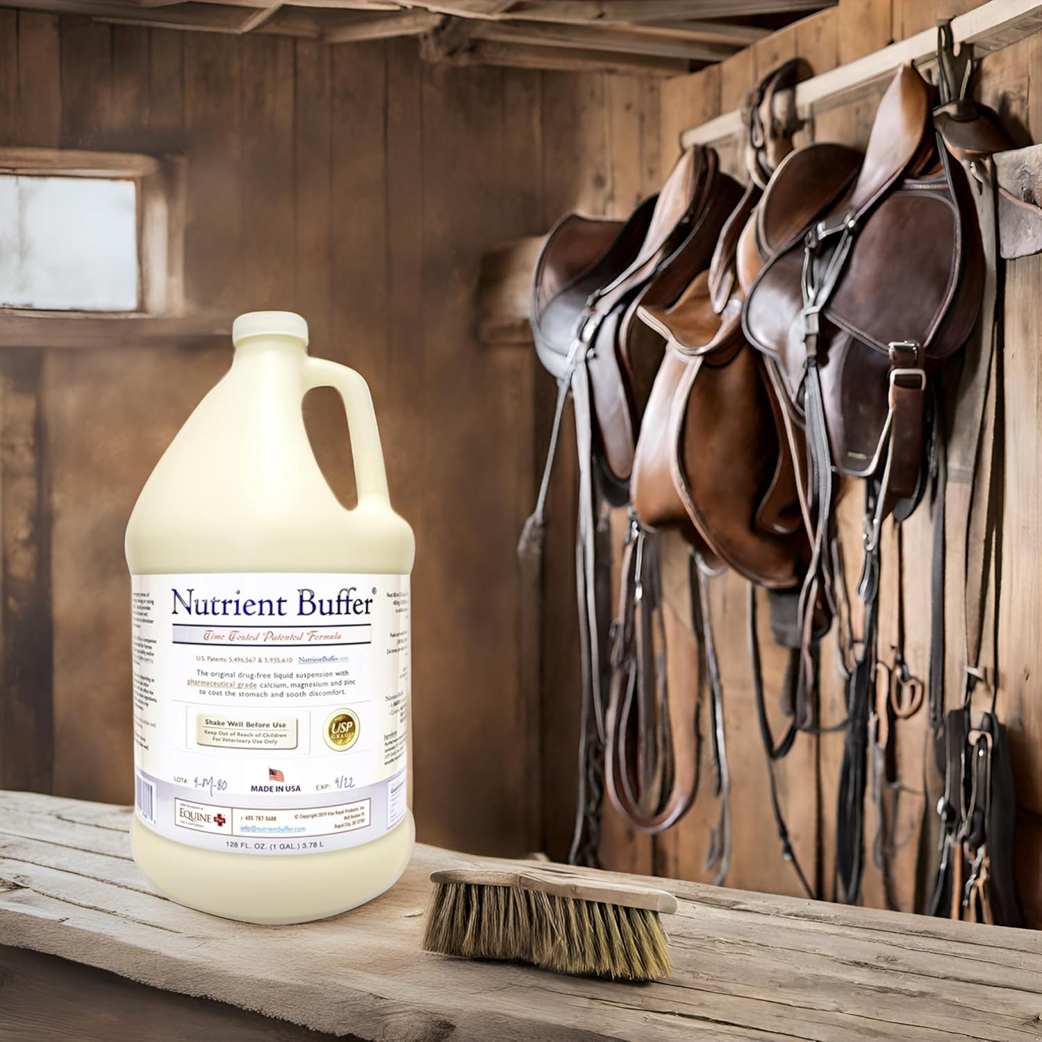 (1 Gallon) Ulcer & Acid Relief, Digestive Aid, Upper Gastric Support, Colic Remedy