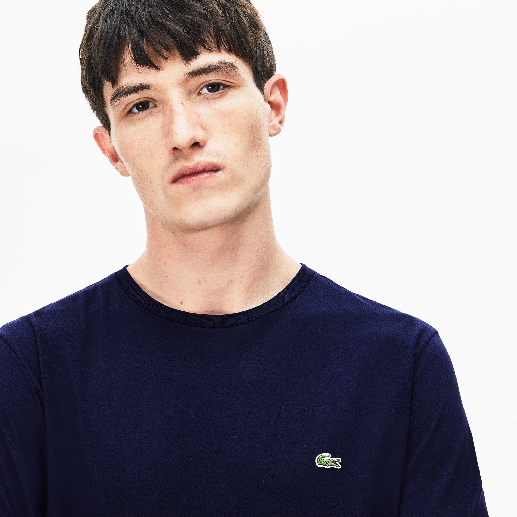 Lacoste T-shirt męski, Niebieski (morski), XS