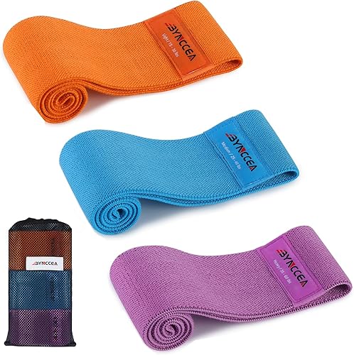 Bynccea Bandas de ejercicio de resistencia, banda elástica de entrenamiento de resistencia para hombres y mujeres, bandas de resistencia, bandas de