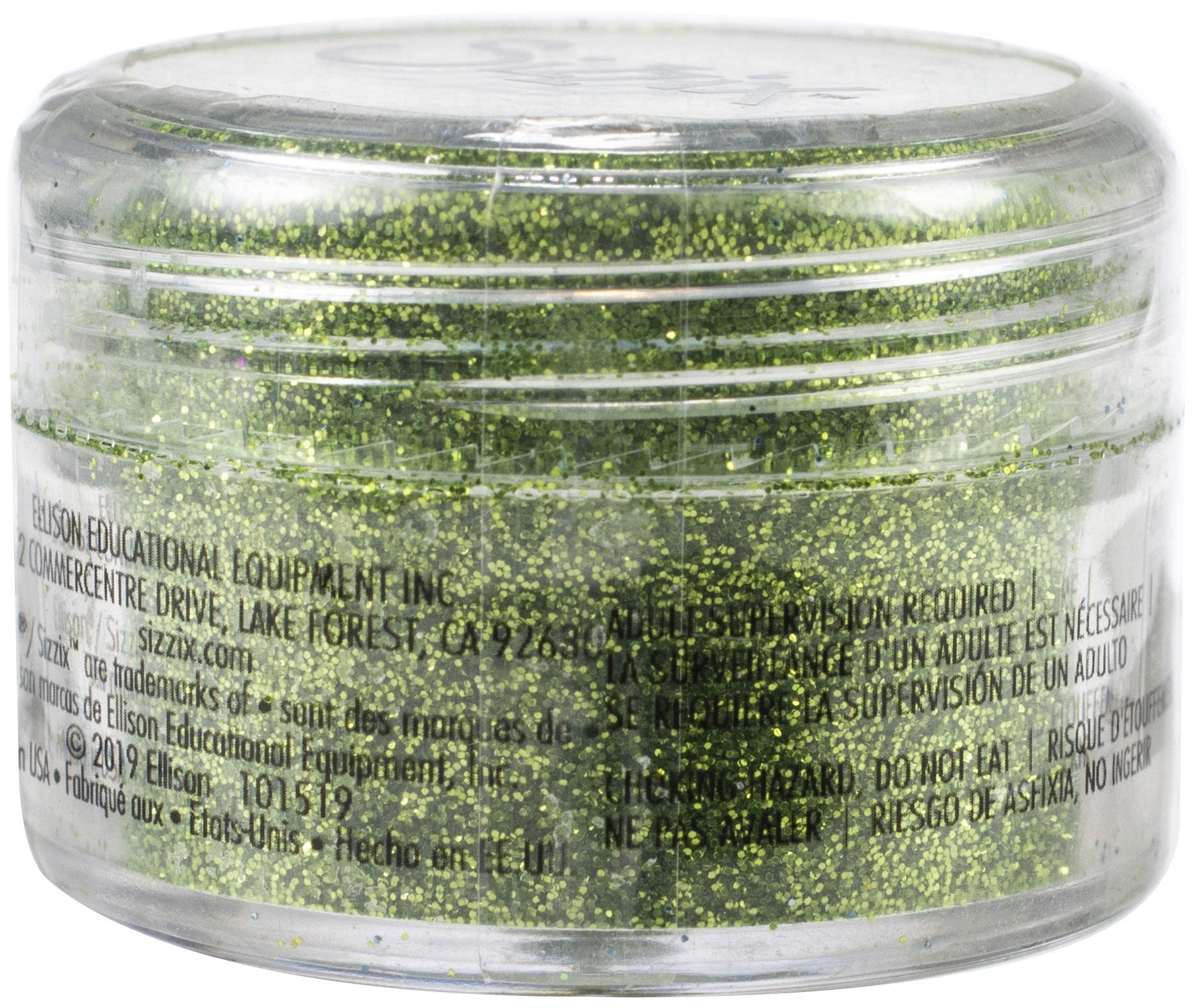 Sizzix Glitter Sottili Biodegradabili Foglie Verdi - 12g Per Artigianato, Biglietti, Decorazioni - Foto 6