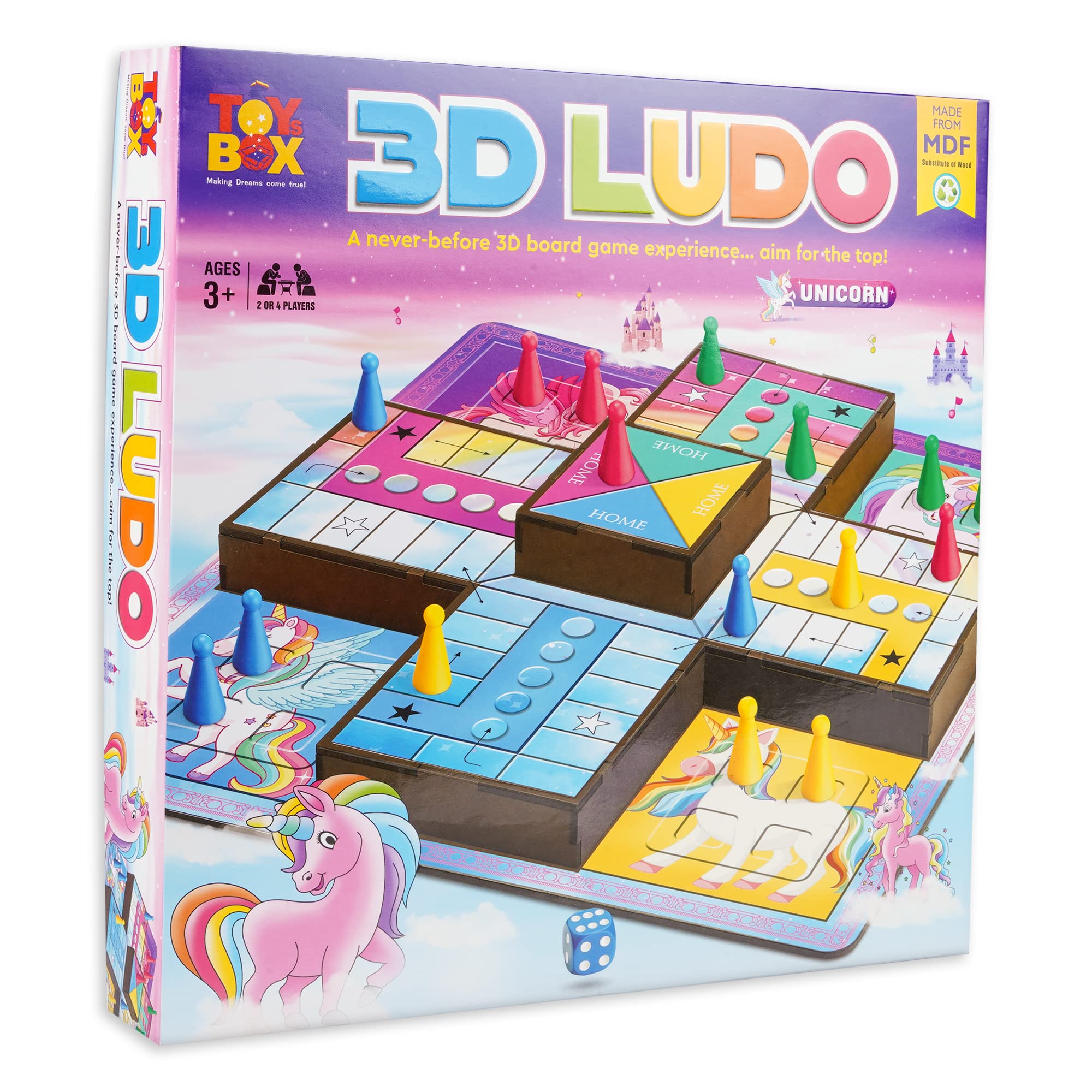 See full amazon price history chart for Toysbox 3D Ludo Unicorn Printed MDF Wooden Board Game Toy Play Family Fun with Kids and Adults Toysbox 3D Ludo Unicorn Printed MDF Wooden Board Game Toy Play Family Fun with Kids and Adults (B0B65LLRKX) Amazon Price History, Amazon Price Tracker