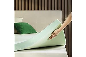 ZINUS 4in Memory Foam Mattress Topper: The Height of Comfort