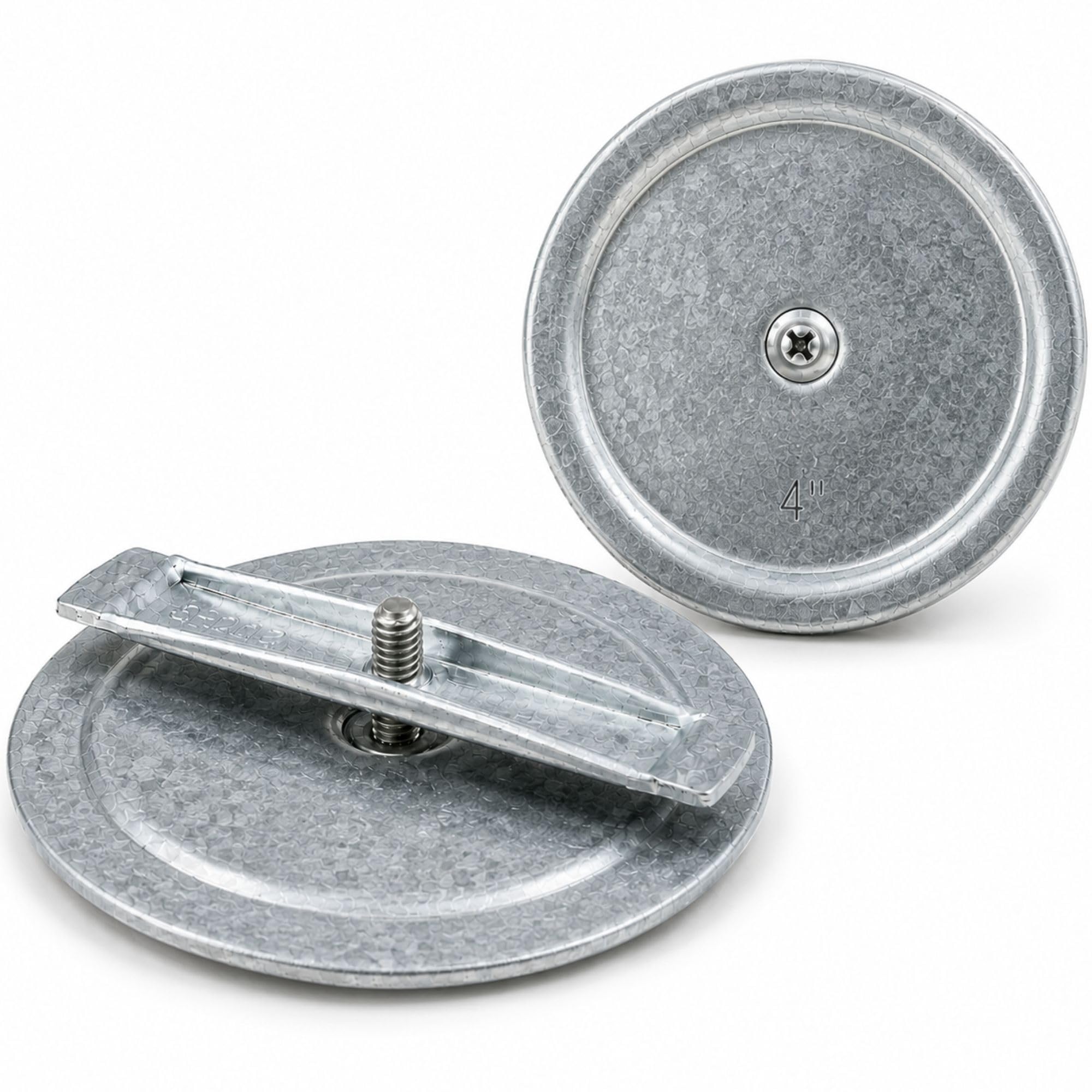 Electrical Box Knockout Plugs, 4" Screw and Bar Electrical Hole Seal