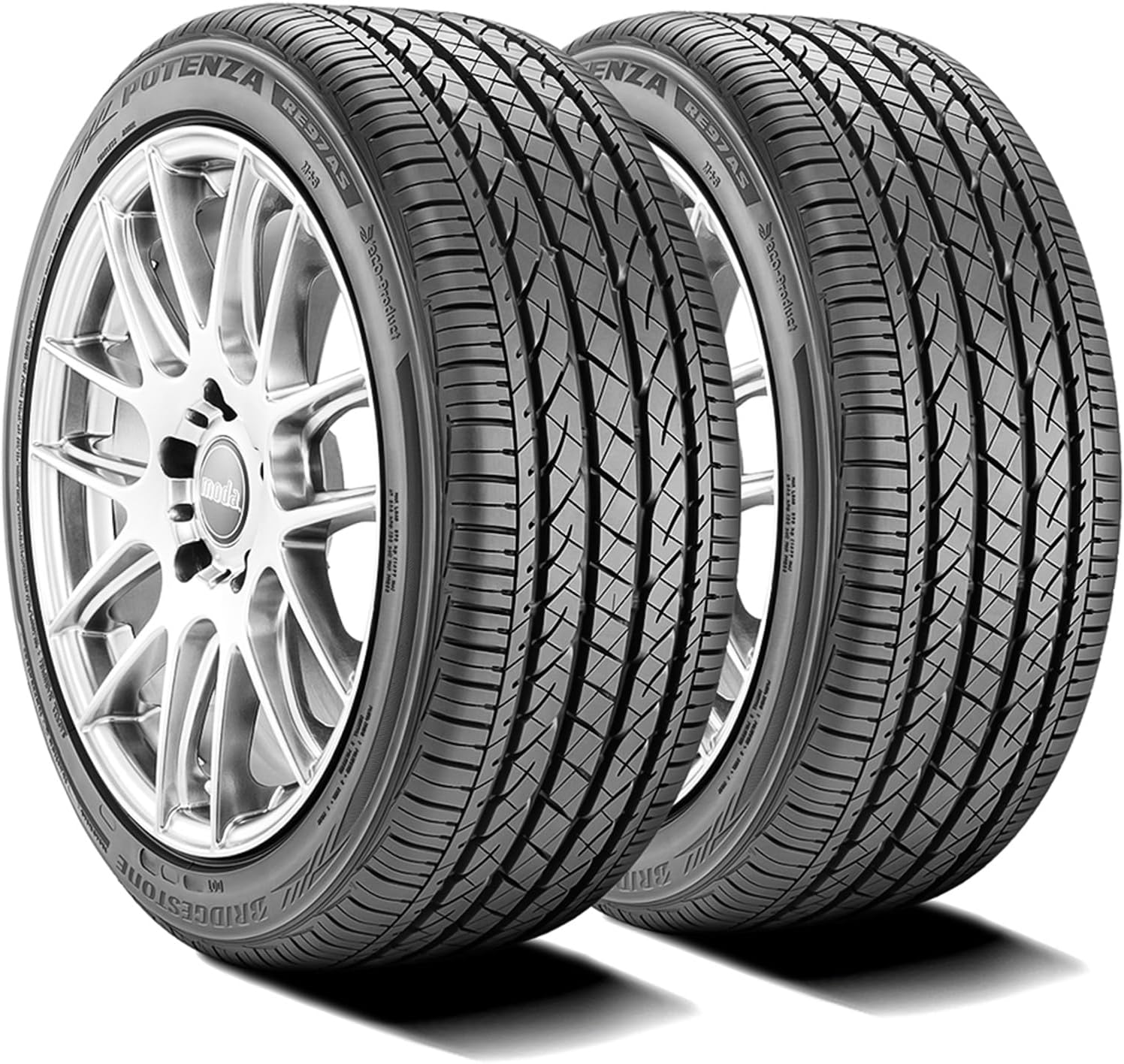 Bridgestone Potenza RE97AS Run-Flat Passenger Tire P225/50RF18 94 V