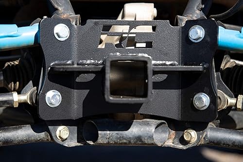 Miniatura 8 de Rough Country Placa de enganche receptor de 2" para Can-Am Maverick 2013-2018 - 97015 Negro