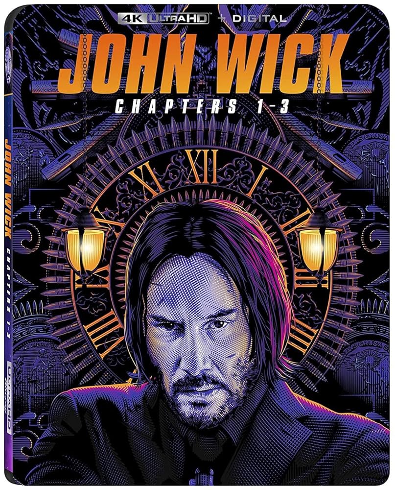 Amazon.co.jp: John Wick: Chapters 1-3 [Blu-ray] : Keanu
