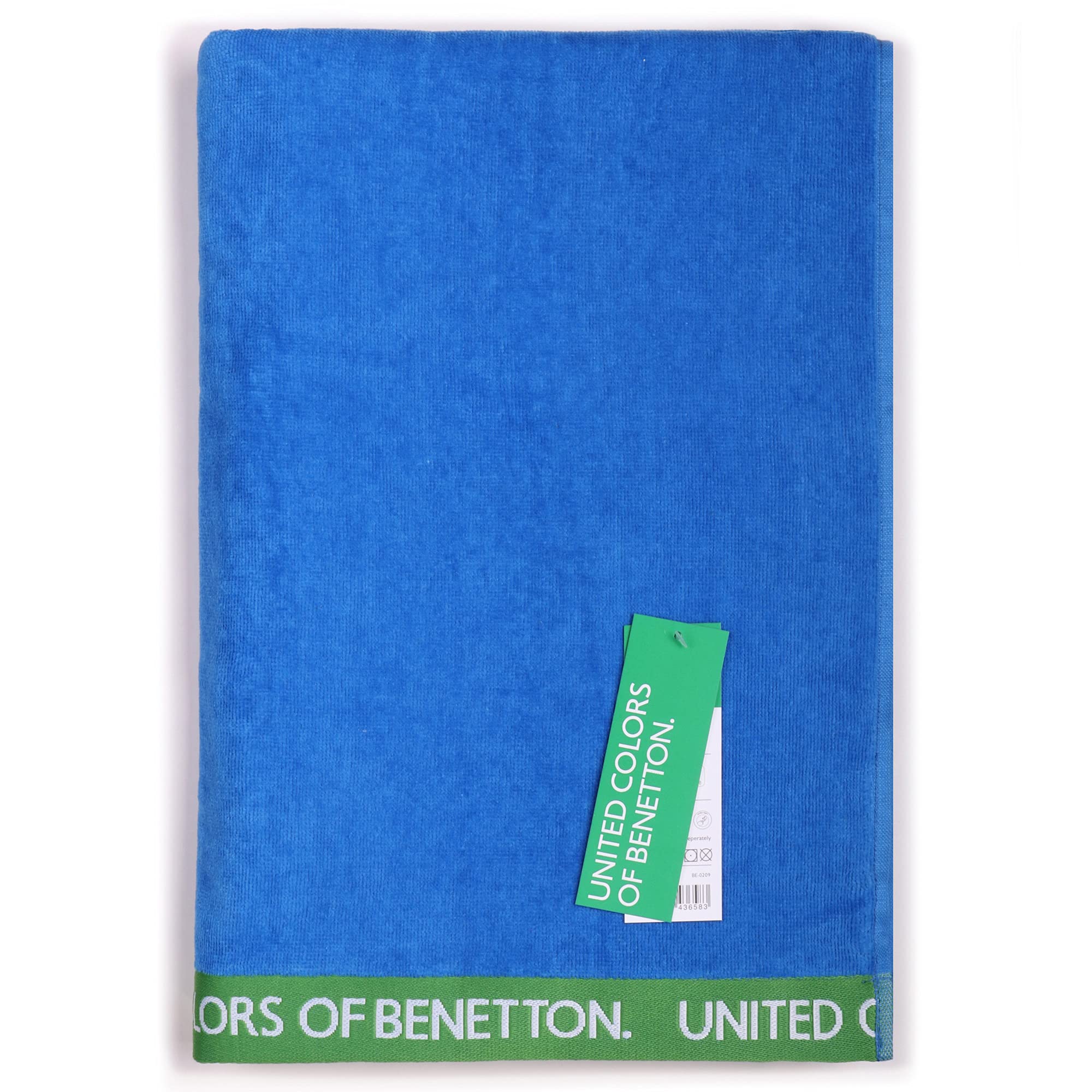 SET 2 TOALLA DE PLAYA 90X160CM 380GSM VELOUR 100% ALGODON CASA BENETTON