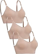 Channo Soutien-Gorge de Sport Confortable et décontracté en sans Armatures et sans Couture, avec Rembourrage Amovible