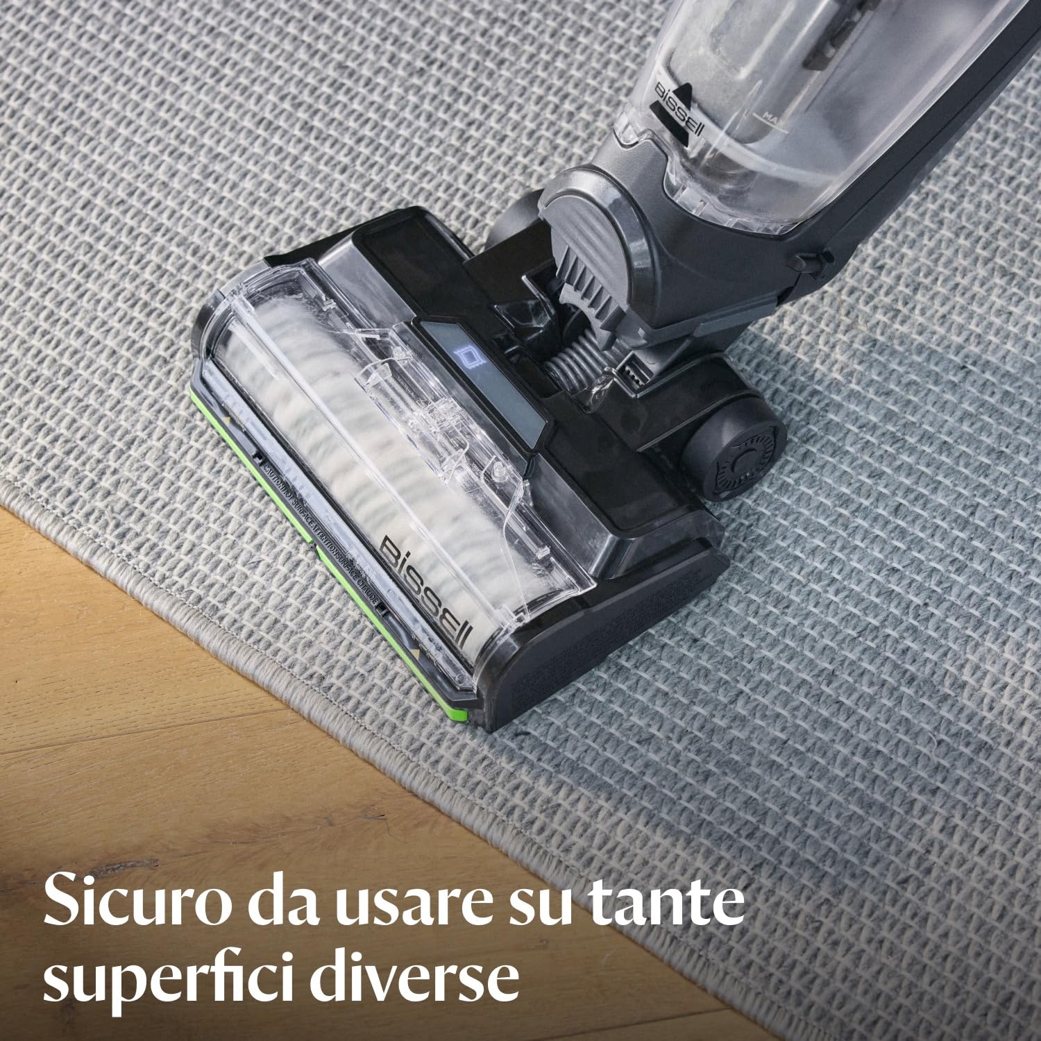 BISSELL Multisuperficie soluzione detergente per pavimenti, per BISSELL CrossWave e SpinWave, confezione da 3 x 1 L, pulizia quotidiana per pavimenti duri sigillati e tappeti, 2885