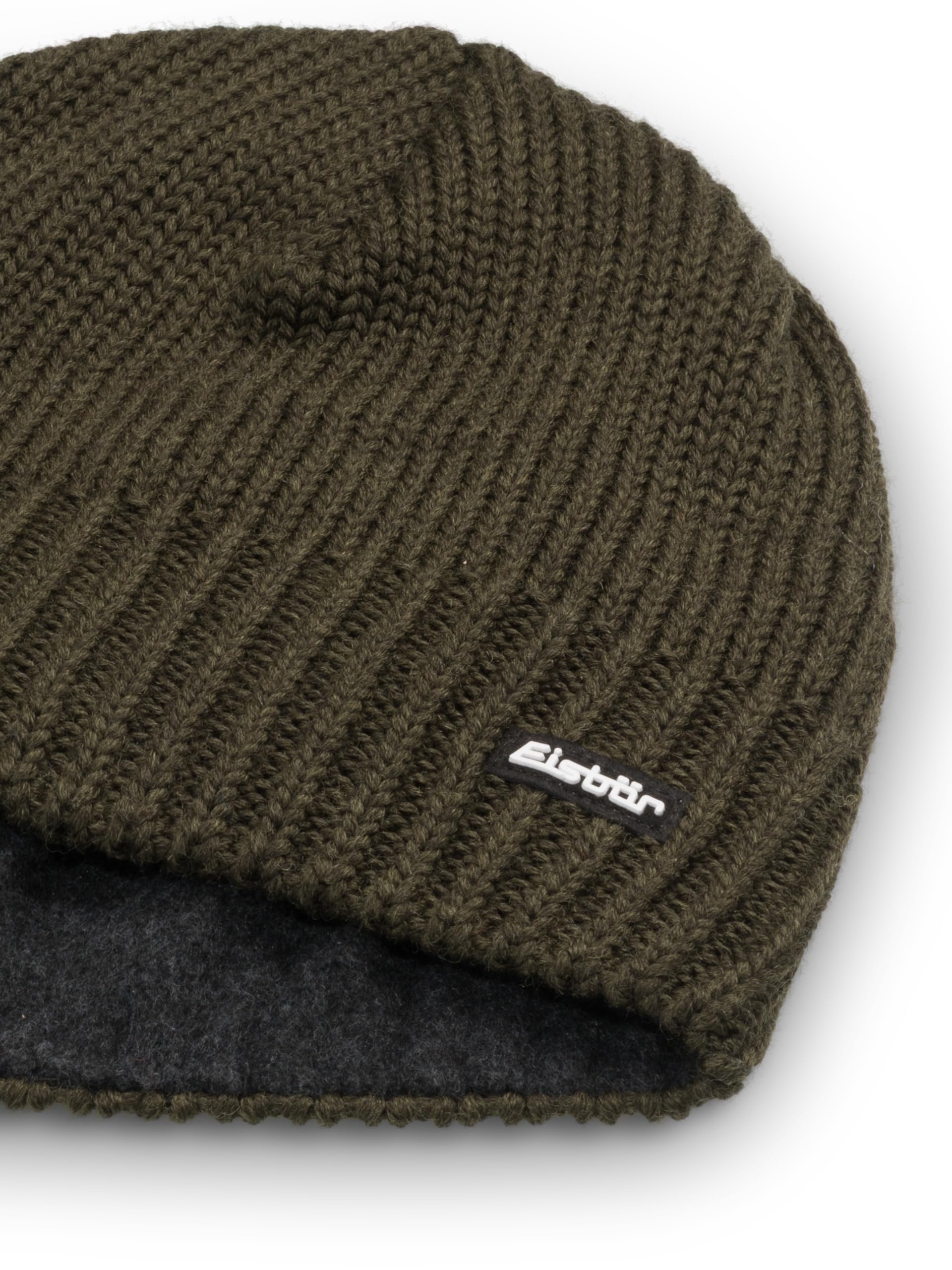 Eisbär Mütze Herren & Damen Trop - Merino Wintermütze Unisex mit Fleece schützt vor Kälte und Wind - Strickmütze atmungsaktiv thermoregulierend Wintermütze Haube aus Österreich