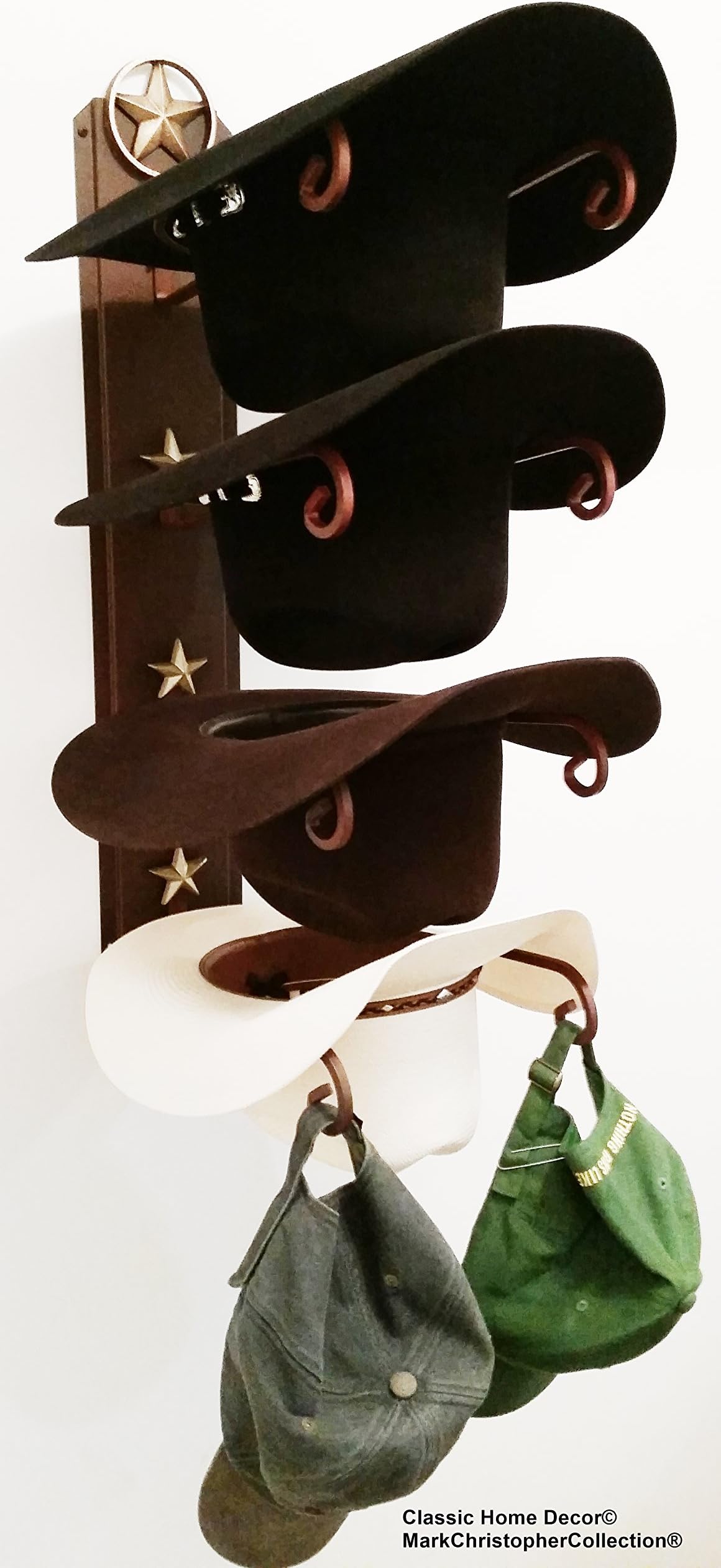 American Made Cowboy Hat Holder LONE STAR