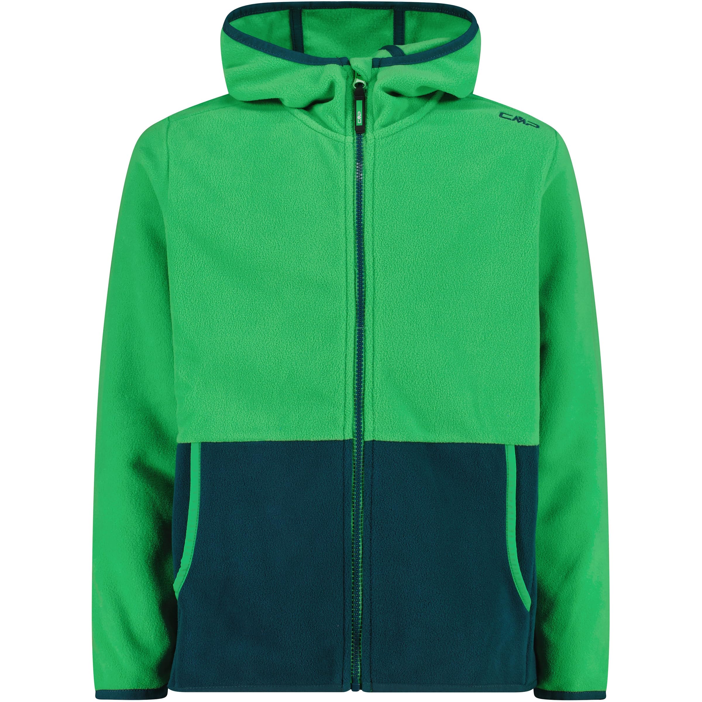 CMP Jungen Jacke Fleecejacke Midlayerjacke Kid Jacket Fix Hood