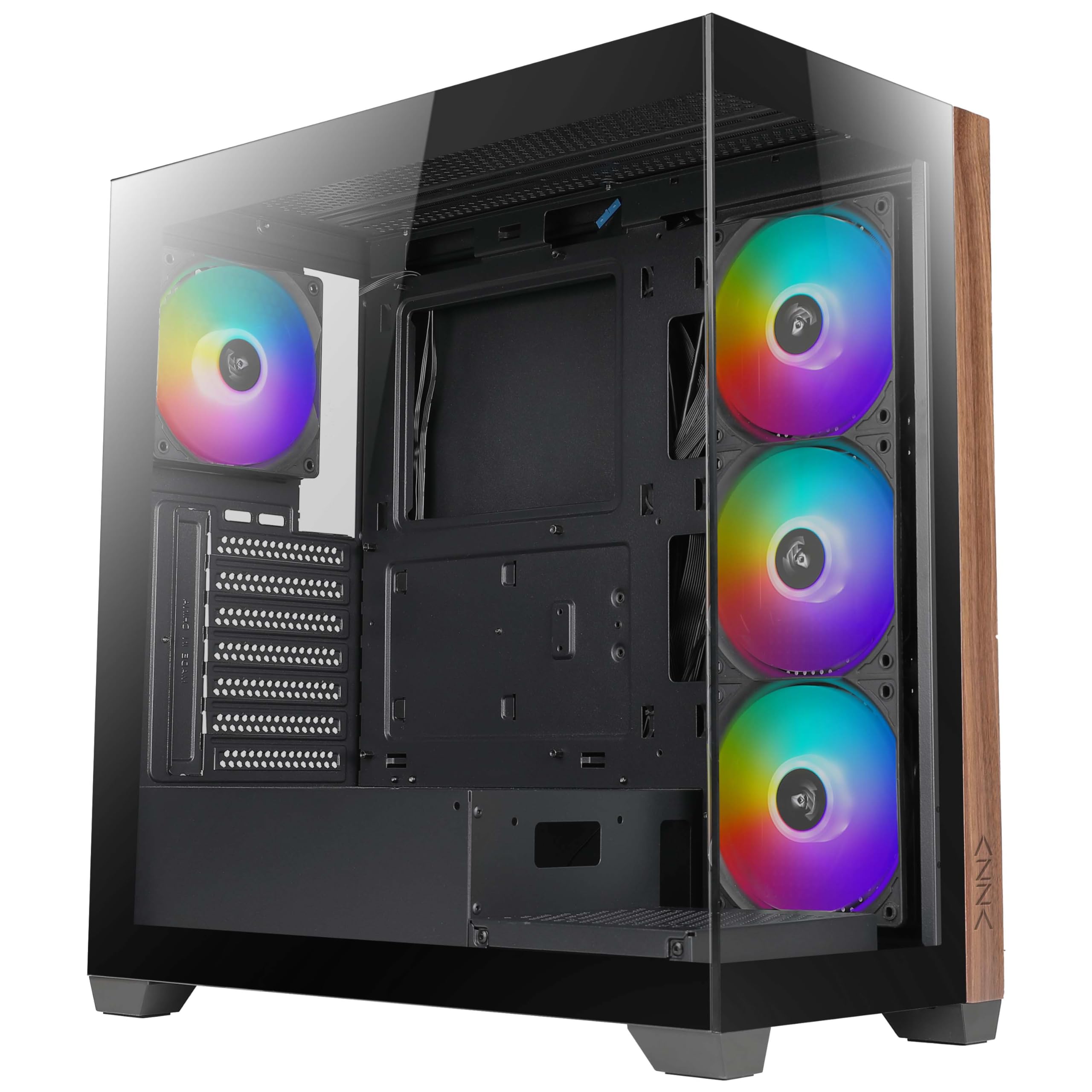 Amazon.com: AZZA CSAZ-491 Neptune/Gaming/ATX Mid-Tower/Computer