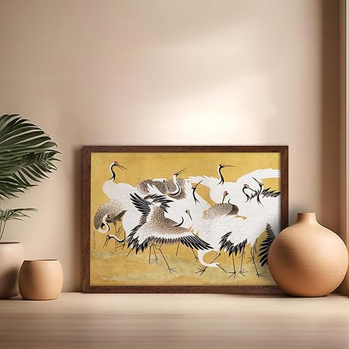 Miniatura 495 de Poster Master Póster vintage de flamenco americano, estampado retro de flamenco rosa, arte de pájaro, regalo para él, ella, amante de los animales,