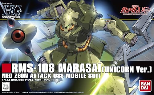 Miniatura 2 de Marasai Unicorn Ver HGUC kits de modelos a escala 1144 Bandai Japón