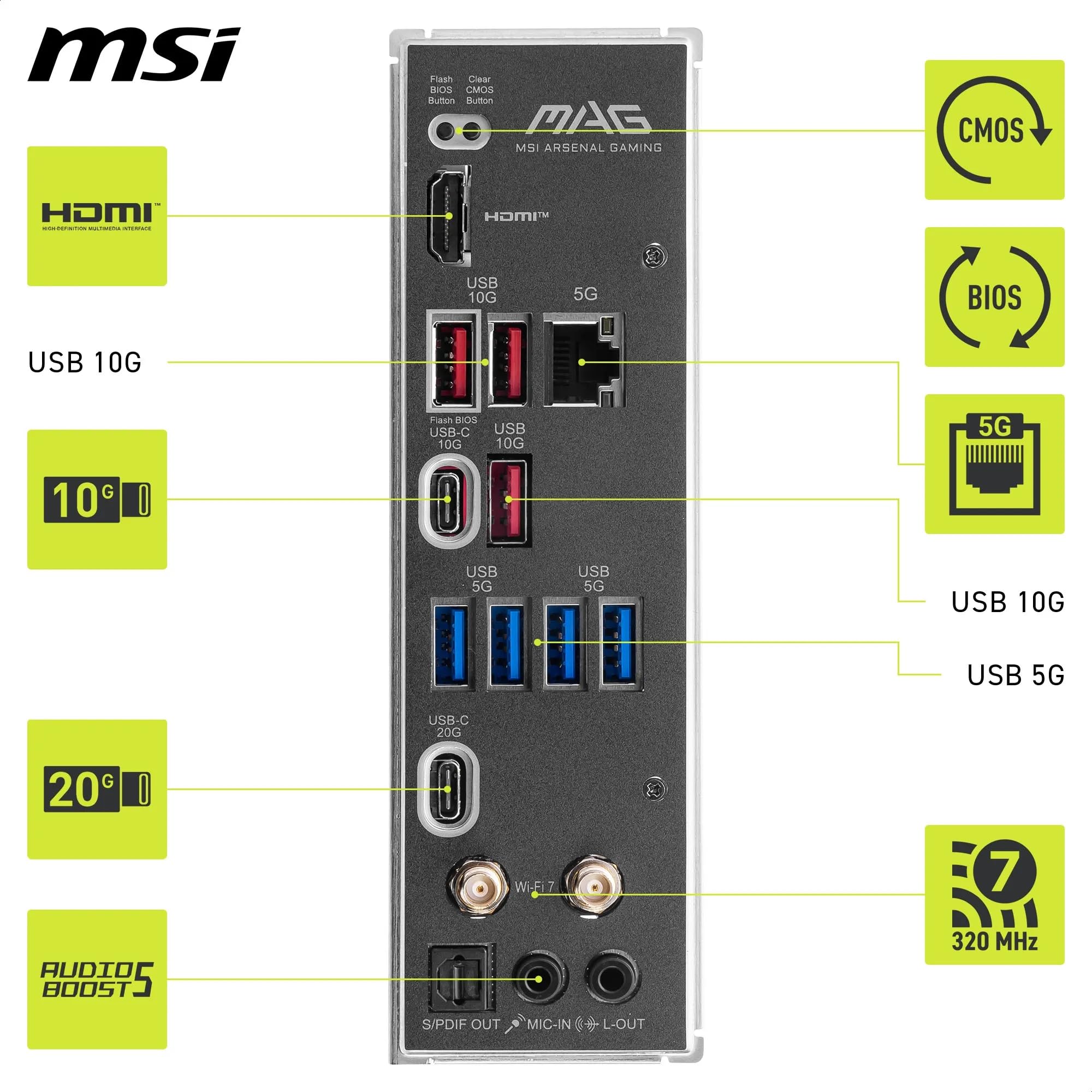 Amazon | MSI MAG B850M MORTAR WIFI Micro-ATXマザーボード MB6758