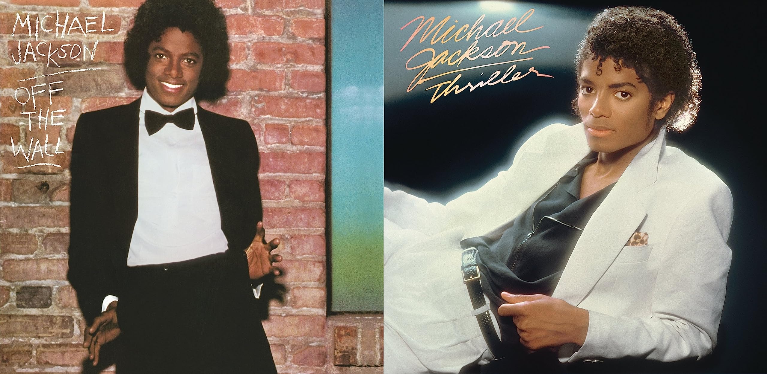 Michael Jackson Lot de 2 : Off The Wall / Thriller
