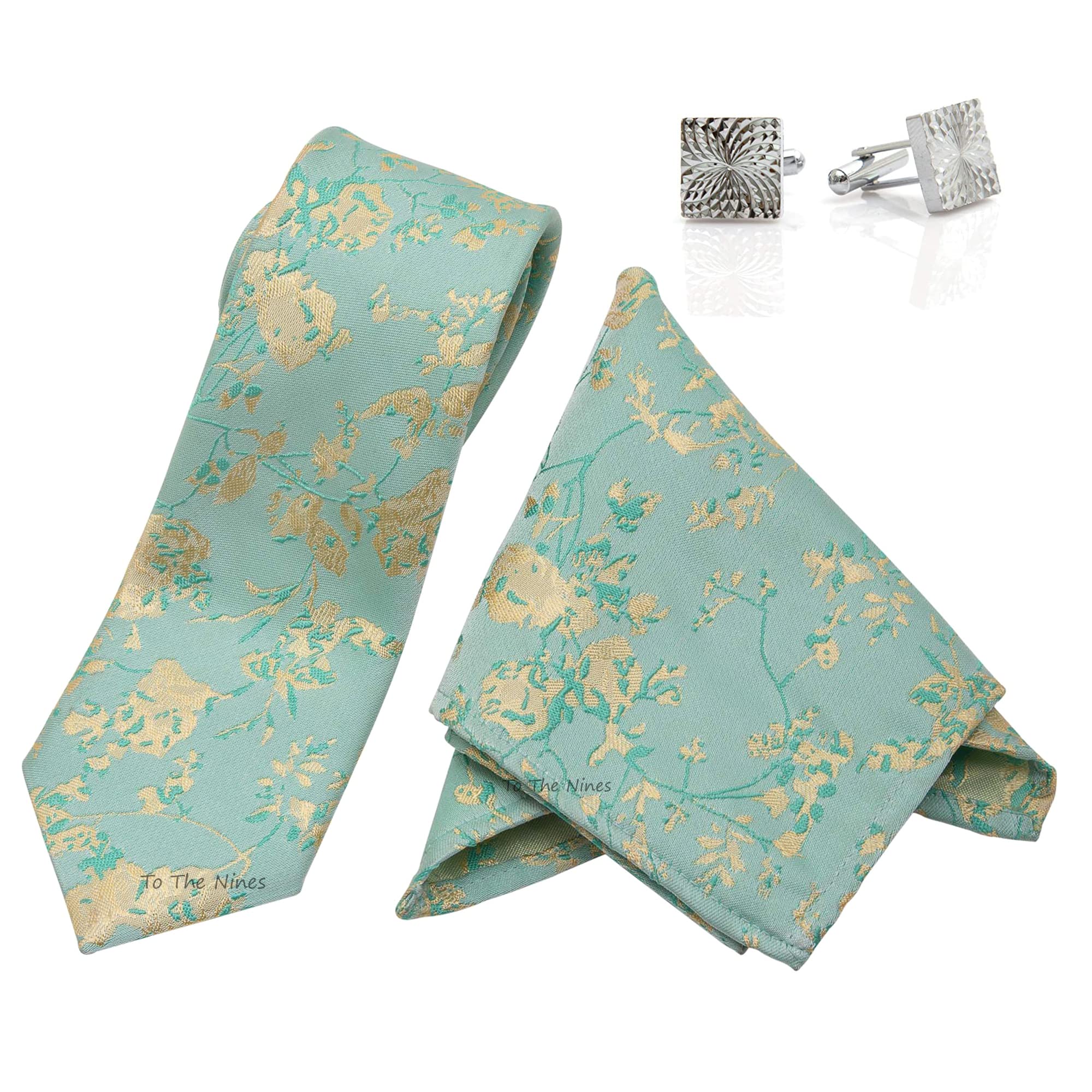 Men's Tie, Pocket Square & Cuff link Set-image-20