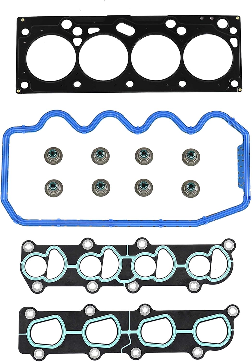 DNJ HGS439 Head Gasket Set for 2000-2004 Ford Escort Focus 2.0L L4 8V SOHC 1989cc
