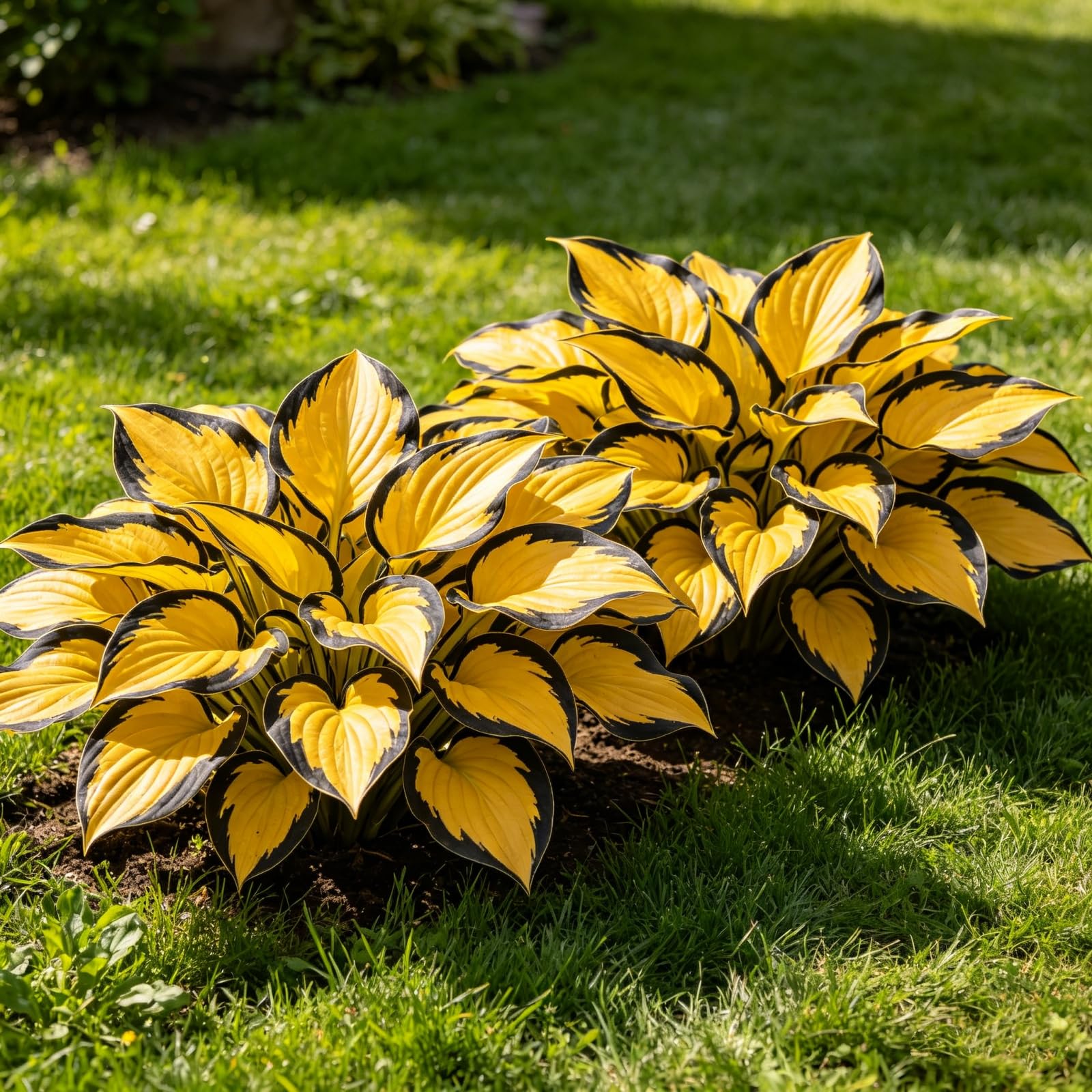 Perennial Hosta Bulbs for Planting-Rare-Color Brilliant-Easy Growing-Excellent Display-Perfect for Shade Garden&Potted-15bulbs-A