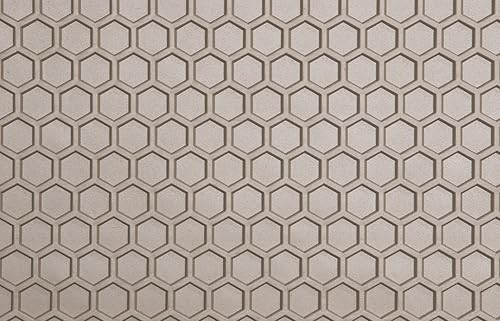 Miniatura 1 de Intro-Tech Hexomat Alfombrillas personalizadas para el piso de la fila delantera para los modelos selectos de camioneta de la serie F de Ford -