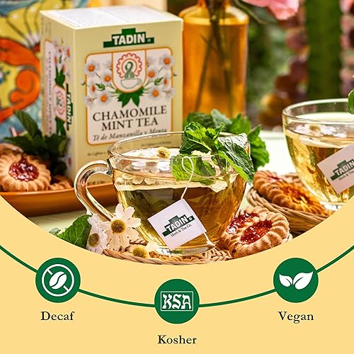 Vista 20 de Tadin Herb & Tea Co. Té herbal de Moringa, sin cafeína, 24 bolsitas de té, Paquete de 6