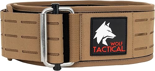 WOLF TACTICAL Cinturón de levantamiento de pesas - Cinturón de peso para hombres, cinturón de levantamiento de pesas para levantamiento de pesas,