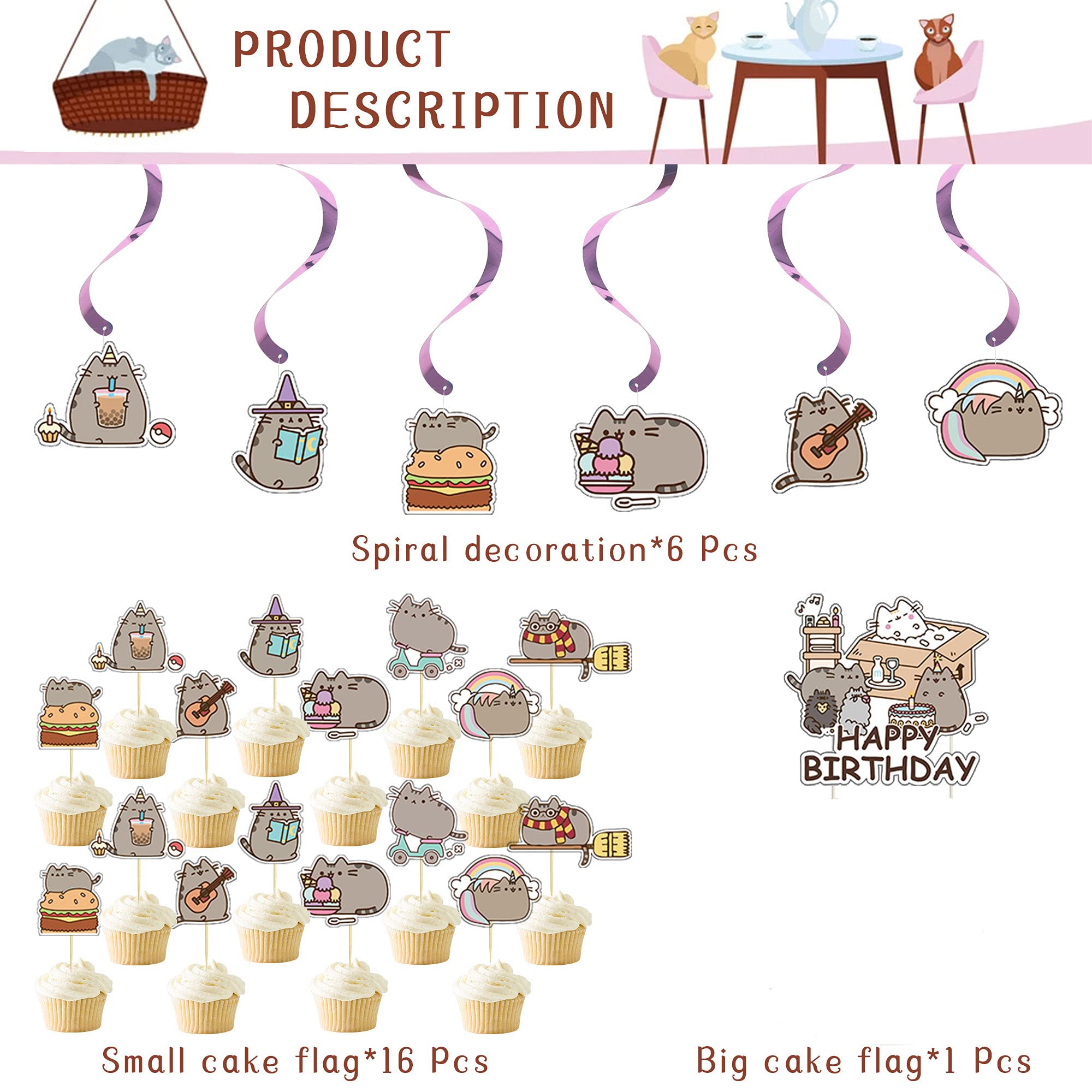 Buy Cat Birthday Party Decorations Cartoon Cat Themed Party Supplies buy-cat-birthday-party-decorations-cartoon-cat-themed-party-supplies