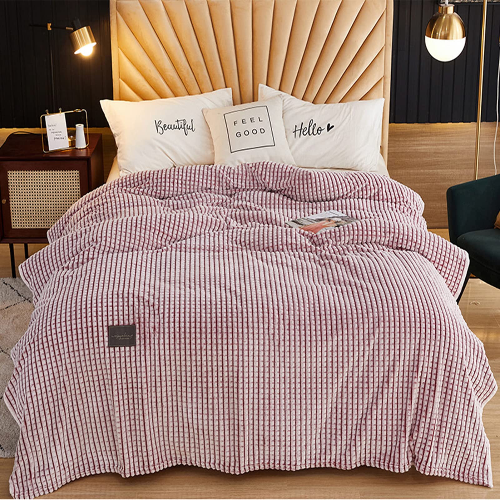 ❤️ラスト１点❤️ 毛布 クイーン ブランケット 冬用 大判 200X230cm Amazon｜毛布クイーンサイズ、毛布のフェイクファー加重毛布20