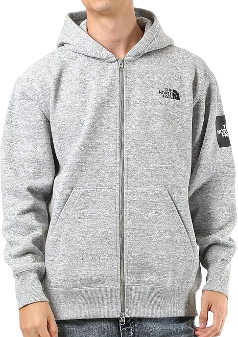 Amazon.co.jp: [ザノースフェイス] スクエアロゴフルジップ