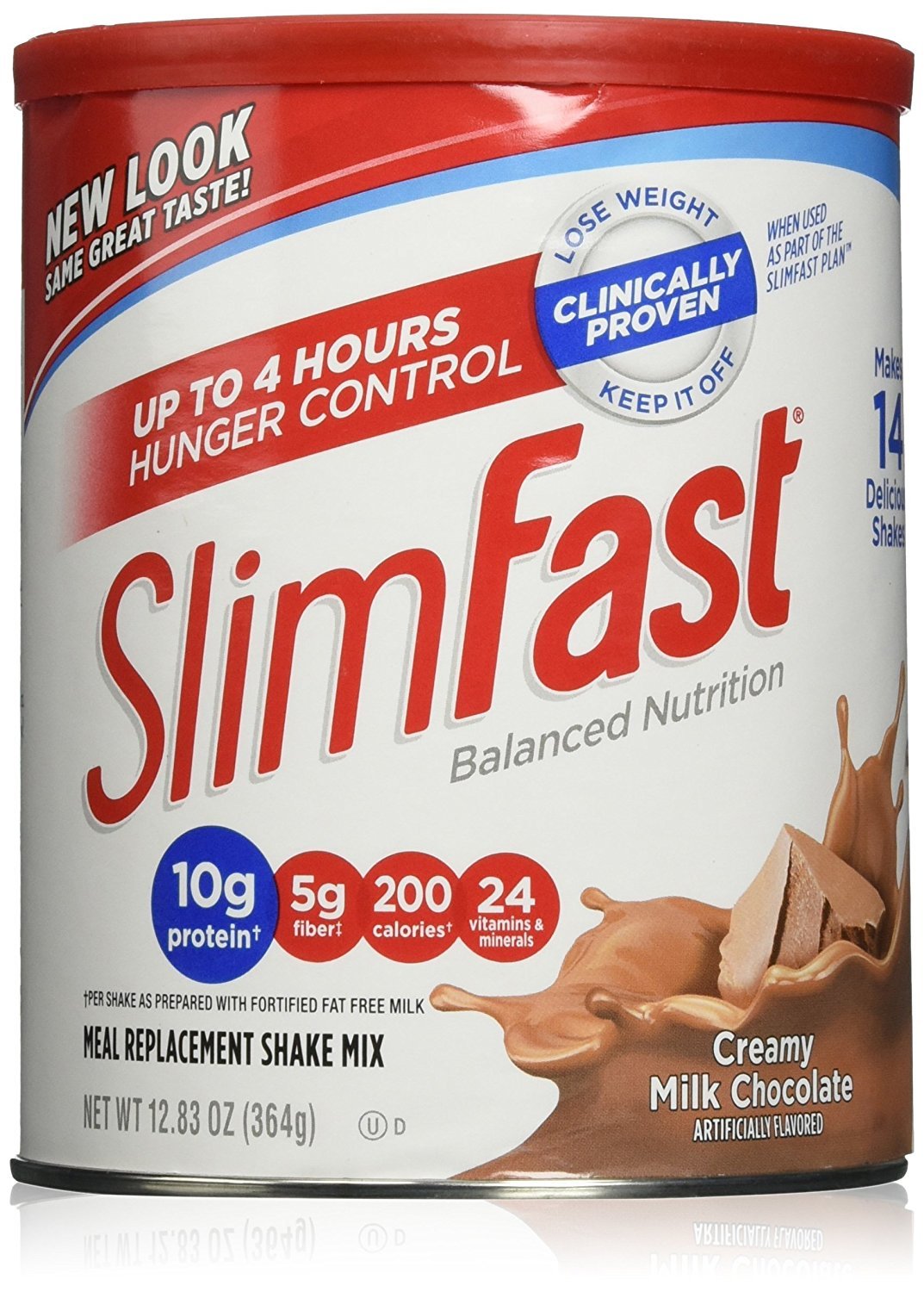 Slimfast Original Meal Replacement Shake Mix, Chocolate, 12.83 Ounce