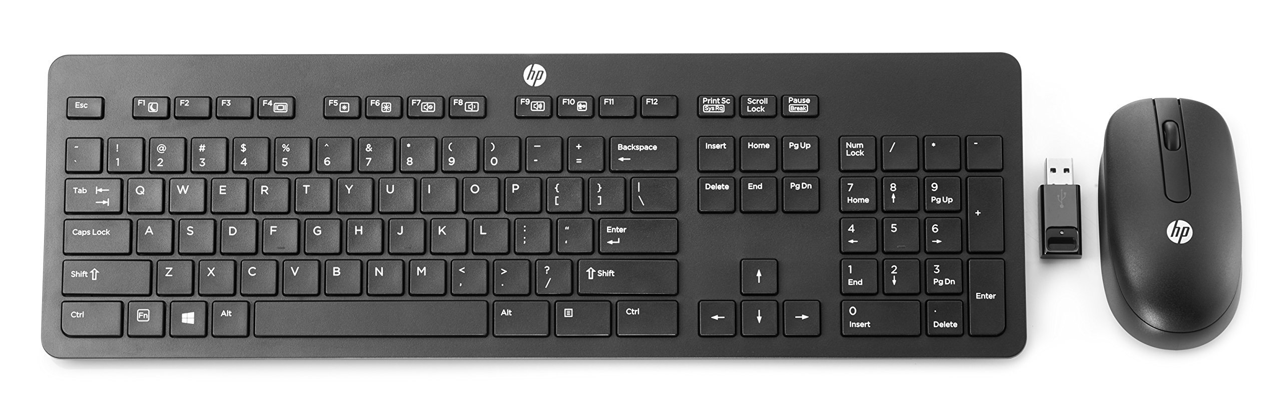 HP Business T6L04UT ABA Slim Wireless KB and Mouse Renewed