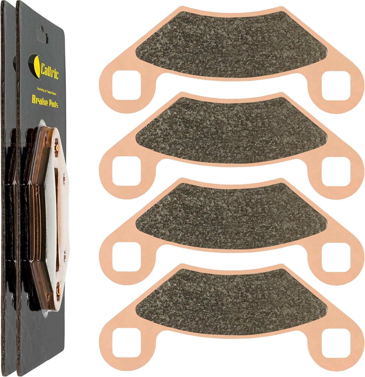 Caltric Front Brake Pads Compatible with Polaris Xpedition 325 425 2001 2002 Sintered Brake Pads