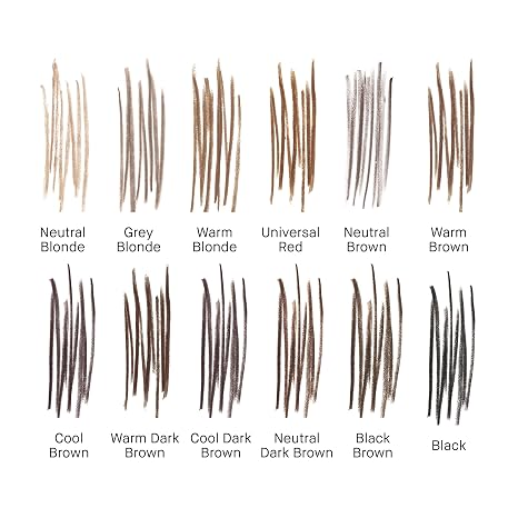 Bobbi Brown Long-Wear Brow Pencil | Long-Wearing, Waterproof Eyebrow Pencil | Dual-Ended Slanted Tip with Spoolie | No Sharpening Needed | Now Refillable