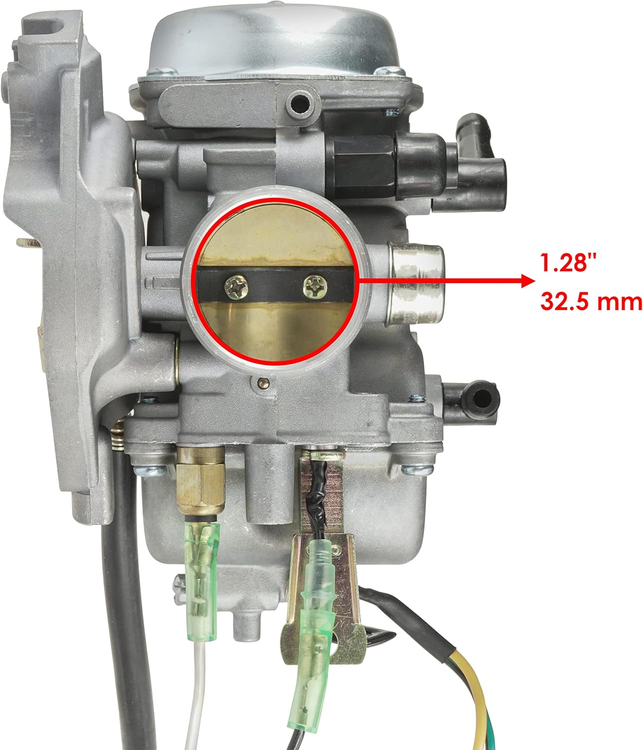 Caltric Carburetor Compatible with Kawasaki Prairie 300 Kvf300B Kvf300A 2X4 4X4 1999 2000 2001 2002