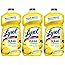 Lysol Clean & Fresh Multi-Surface Cleaner, Lemon & Sunflower, 120oz (3X40oz) (3 Pack(120 oz))