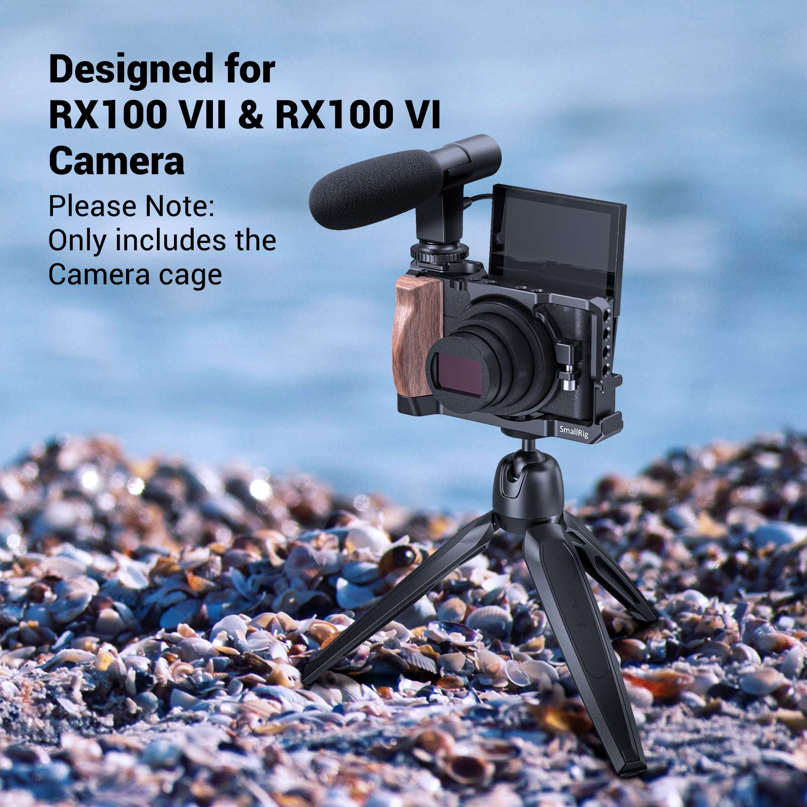 SMALLRIG RX100 VII Cage et RX100 VI Cage Seulement pour Sony RX100 VII et RX100 VI - 2434