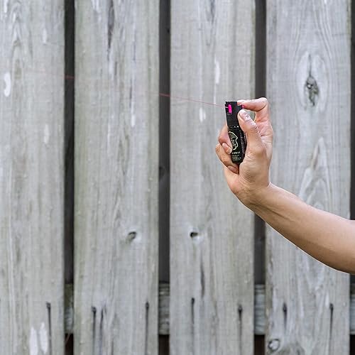 Miniatura 2 de POLICE MAGNUM Aerosol pequeño de pimienta rosa intenso, autodefensa, máxima resistencia al calor, rango de 10-12 pies (paquete de 6 unidades de 1/2