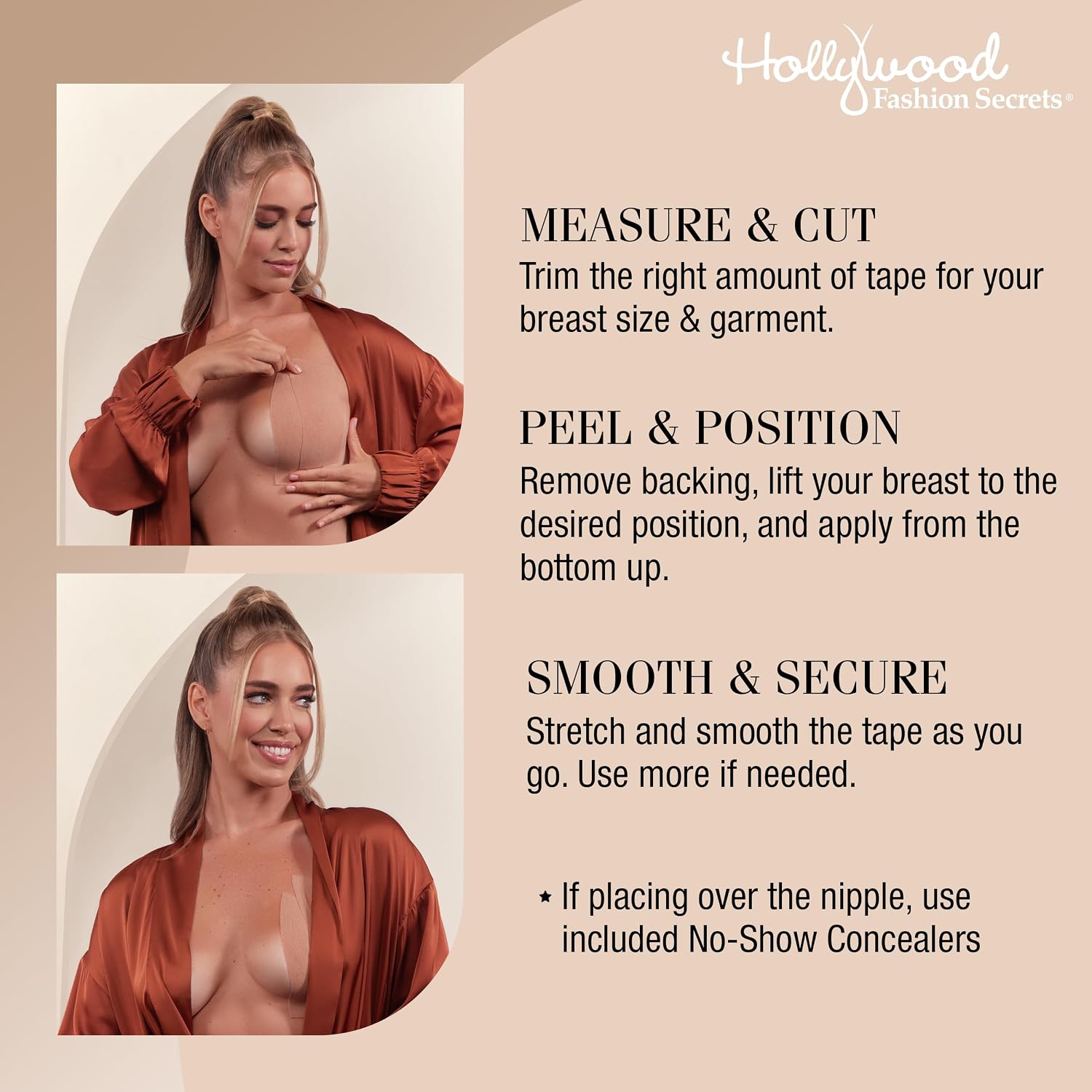 Hollywood Fashion Secrets Body Contour Tape