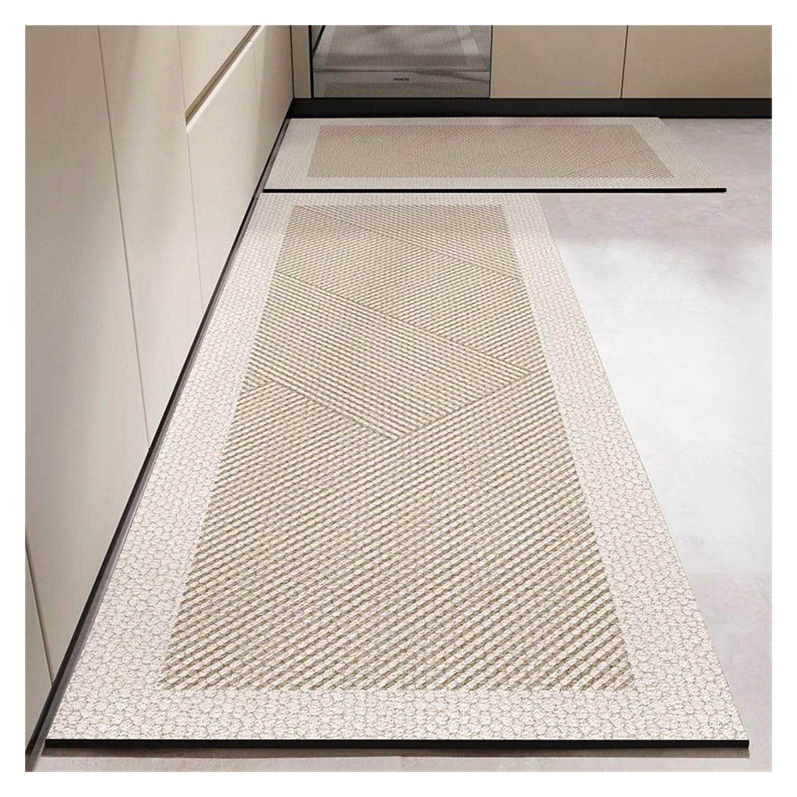 Tapis de cuisine anti-glisse pour éviter les chutes sur carrelage humide et gras