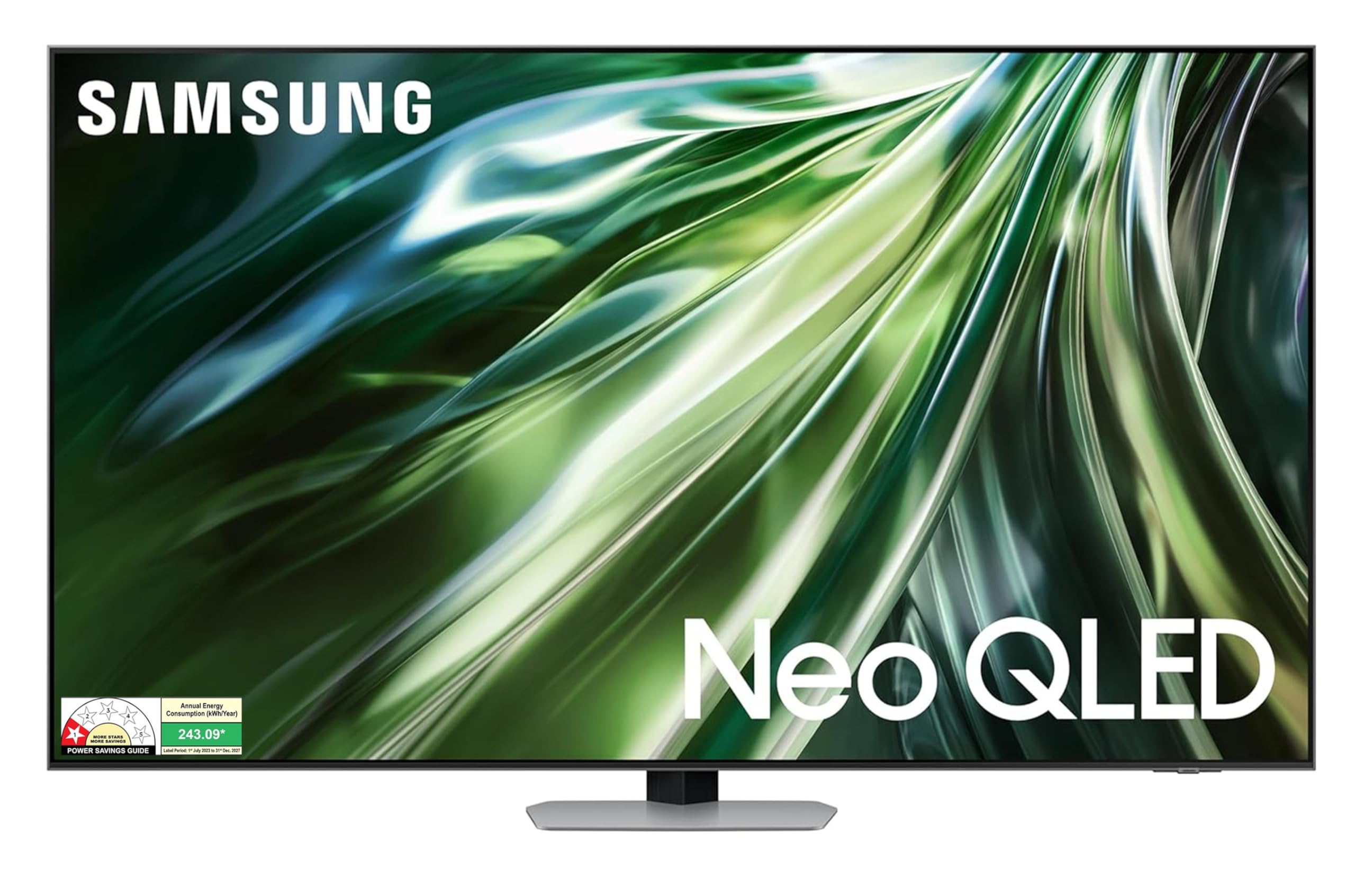 Samsung 138 cm (55 inches) 4K Ultra HD Mini LED AI Smart Neo-QLED TV QA55QN90DAULXL (Carbon Silver)