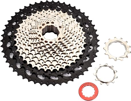 BESNIN 11 Speed/12 Speed Cassette 11-50T 11-52T Bike Freewheel Replacement for Road Bicycle, MTB, BMX 11-50T, 11S