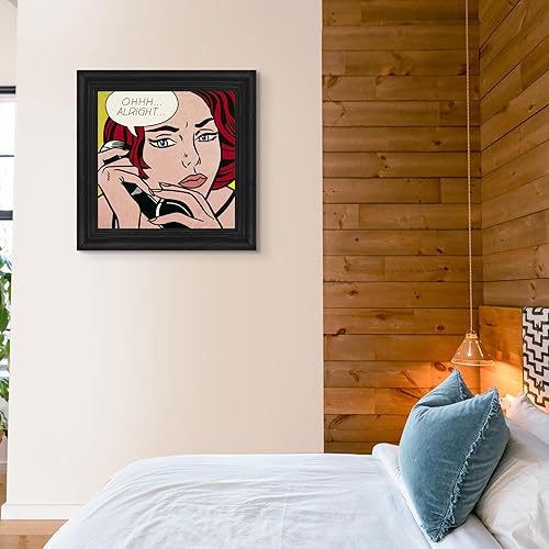Miniatura 4 de Ohhh Alright 1964 de Roy Lichtenstein Póster enmarcado para decoración de pared, pintura de obras de arte finas, pósteres e imágenes, impresiones de