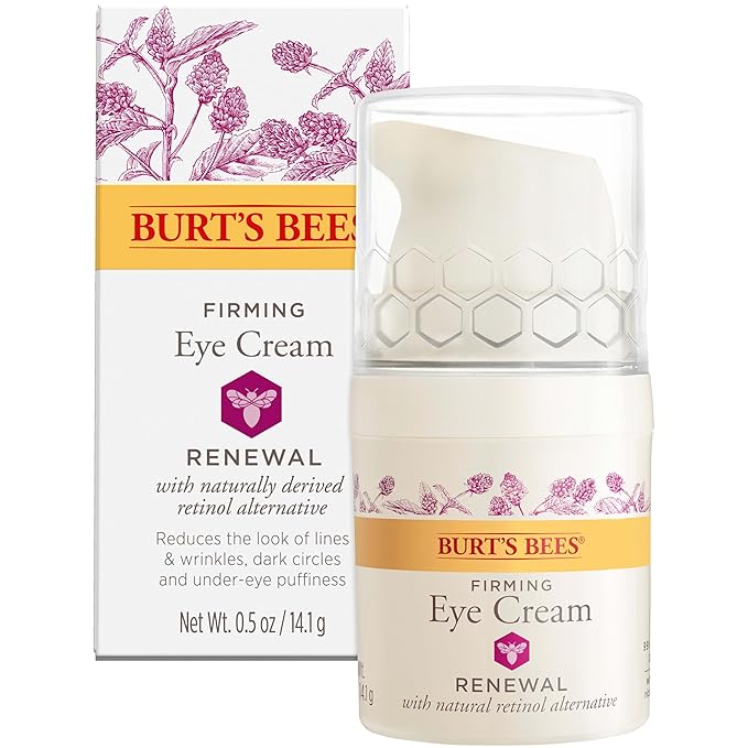 Burt's Bees Renewal Firming Eye Cream With Natural Retinol Alternative, Reduces