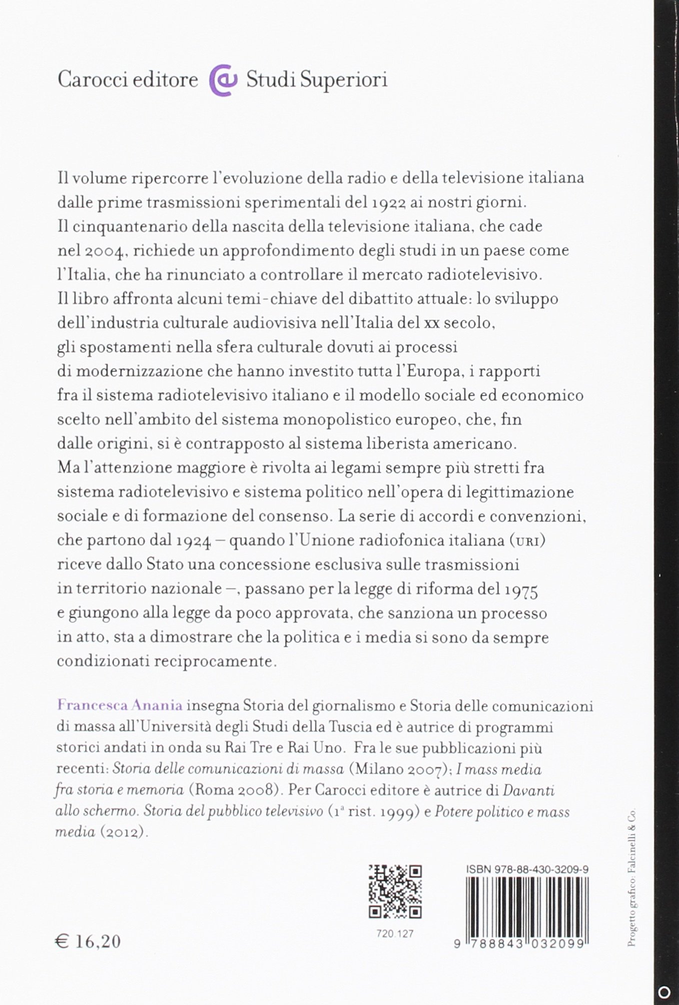 Breve storia della radio e della televisione italiana