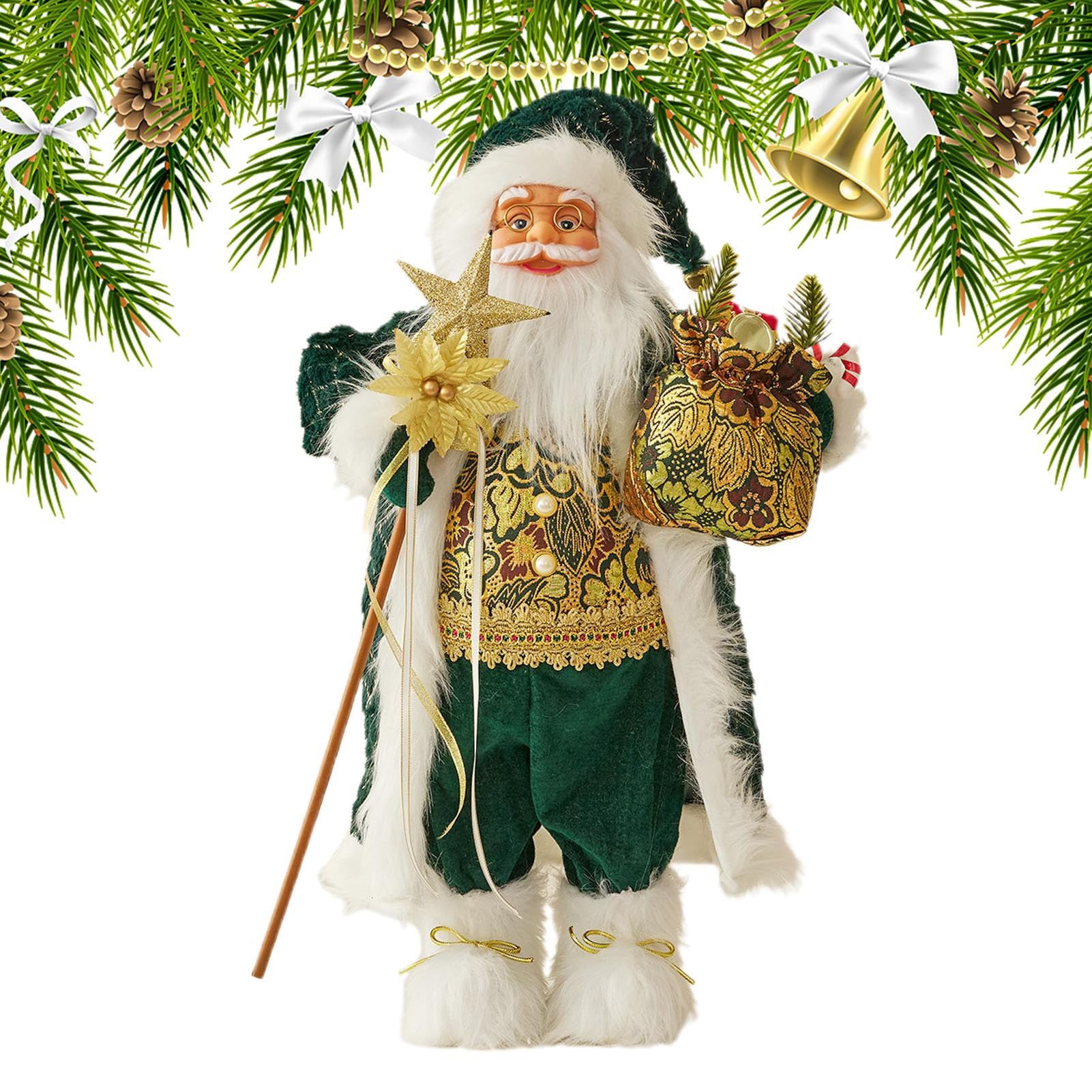 Figure d’ornement haut de gamme pour aménagement de vitrine de Noël