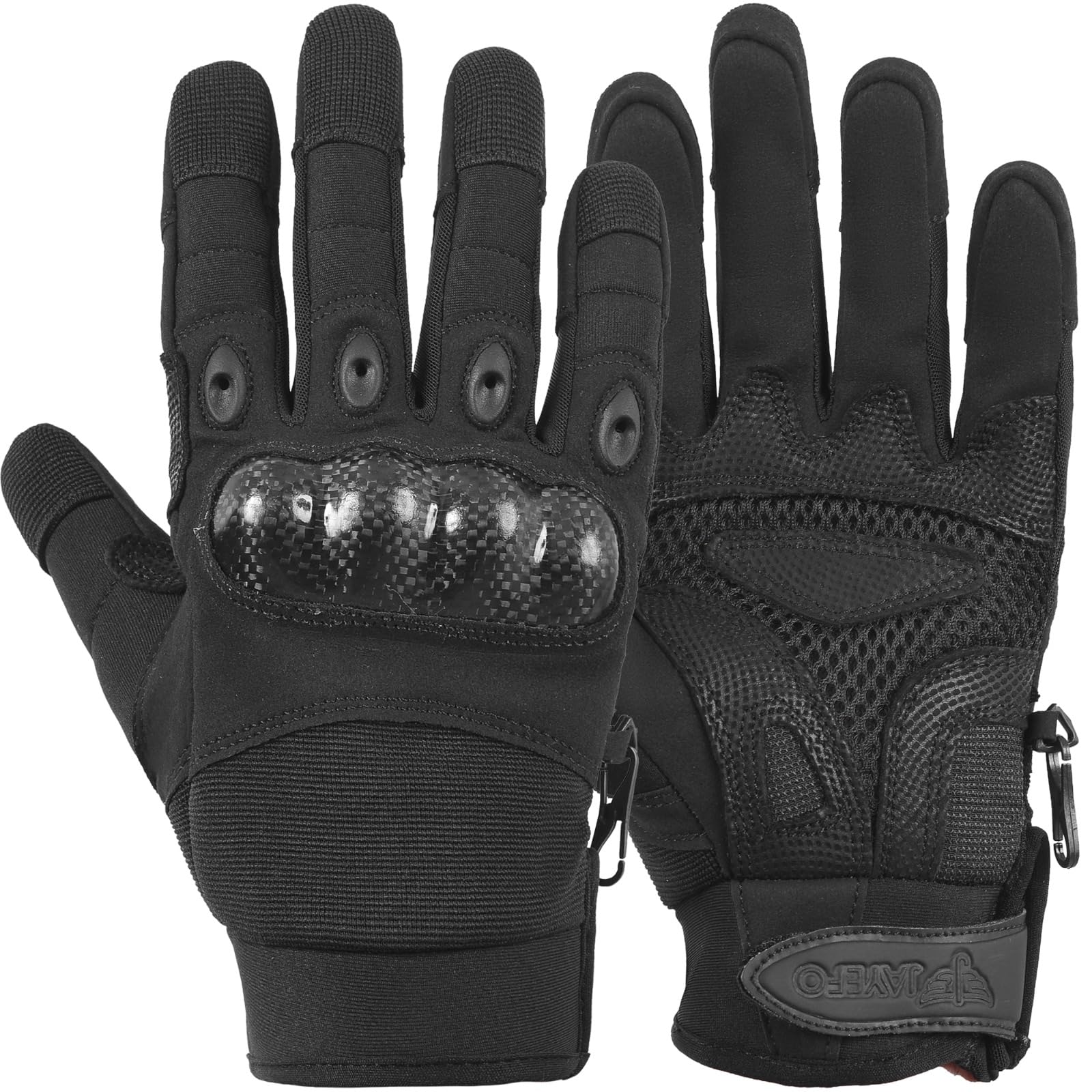 JayefoAdjustable Unisex Work Gloves - Safety Work Gloves Provides Superior Protetion & Comfort, Firm Grip, Multi Purpose Light & Medium Duty | High Dexterity & Flexible